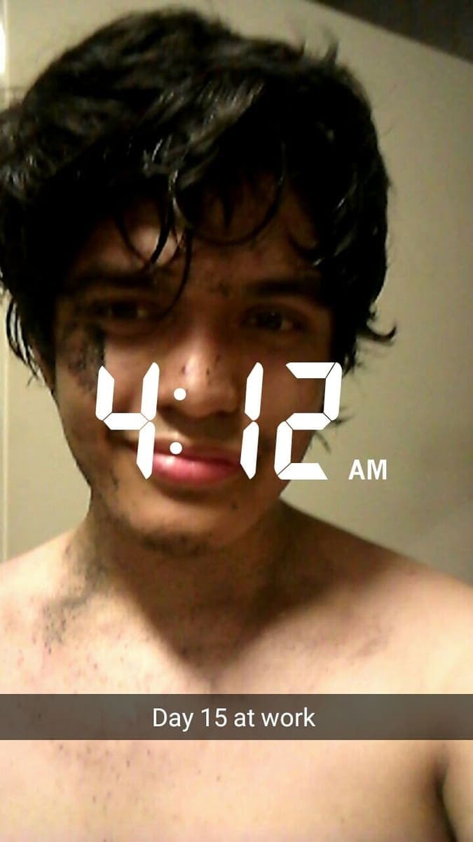 End of a night shift at 4:12 AM — Day 15 at work